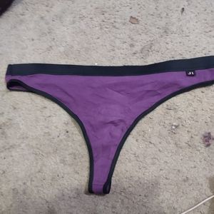 Ladies nwot purple thong panties